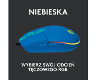 LOGITECH G102 Lightspeed Gaming Blue - 592507 - zdjęcie 10